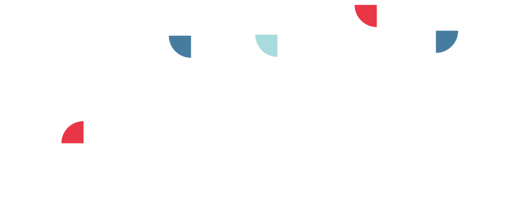 logo de l'agence web quota en blanc